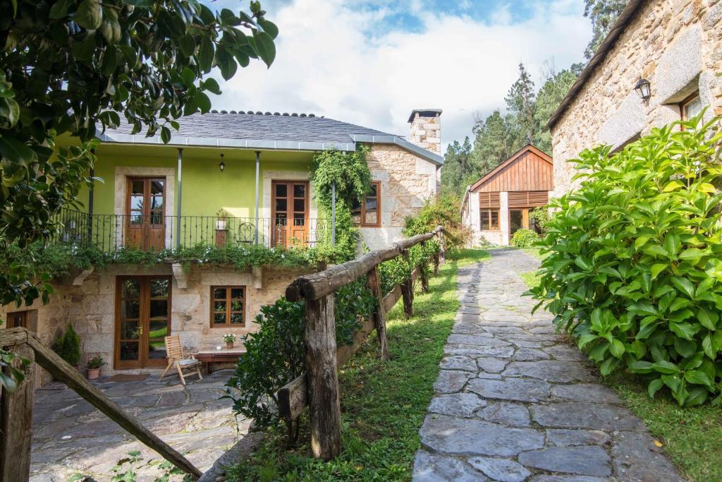 Casa Rural Grana Da Acea Monfero Екстер'єр фото